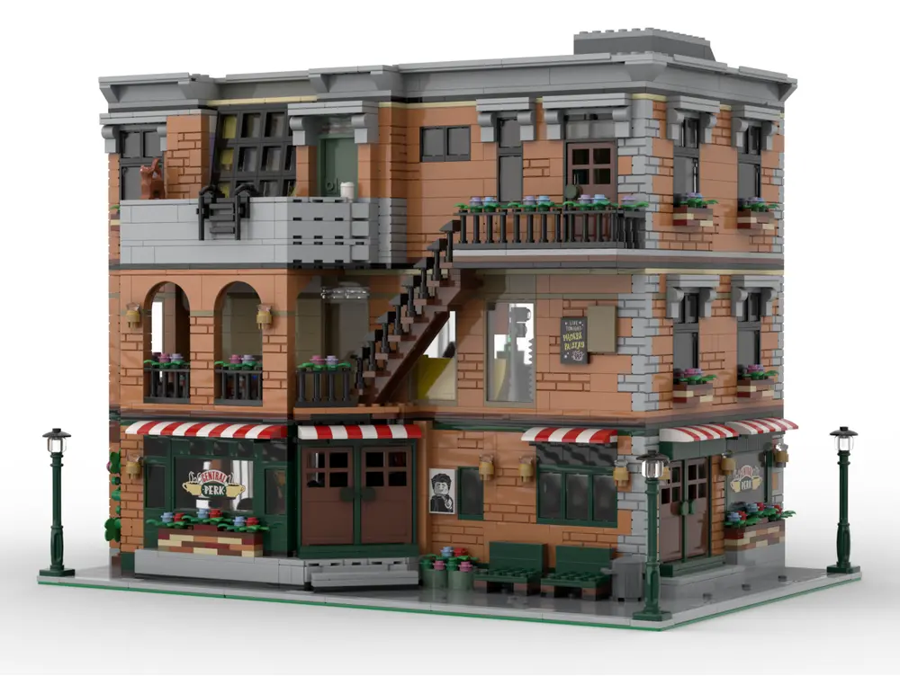  Central Perk & Friends Apartment